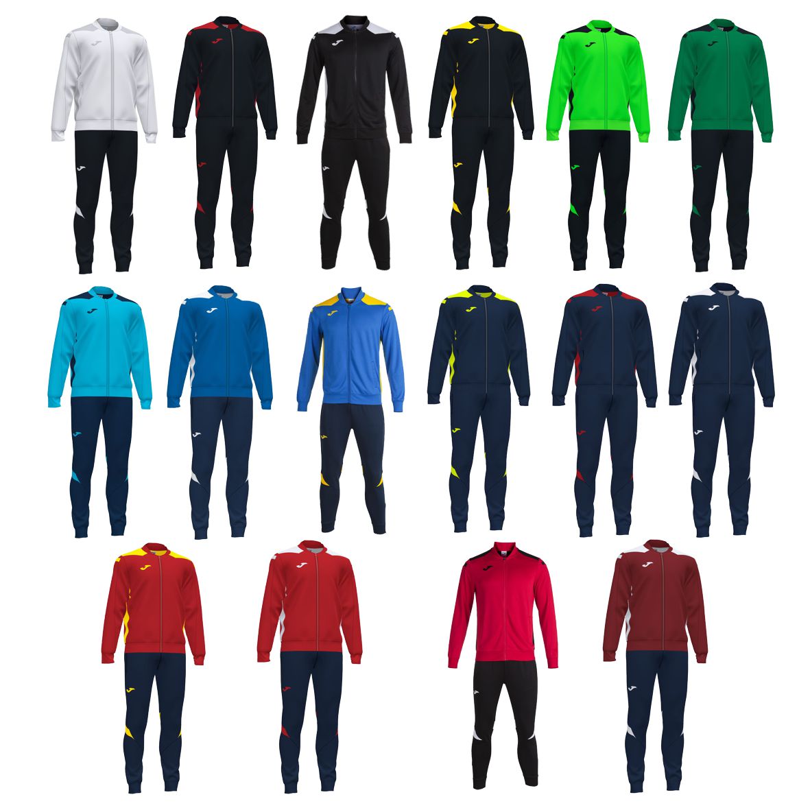 Tepláková souprava JOMA CHAMPIONSHIP VI, FLUOR GREEN BLACK