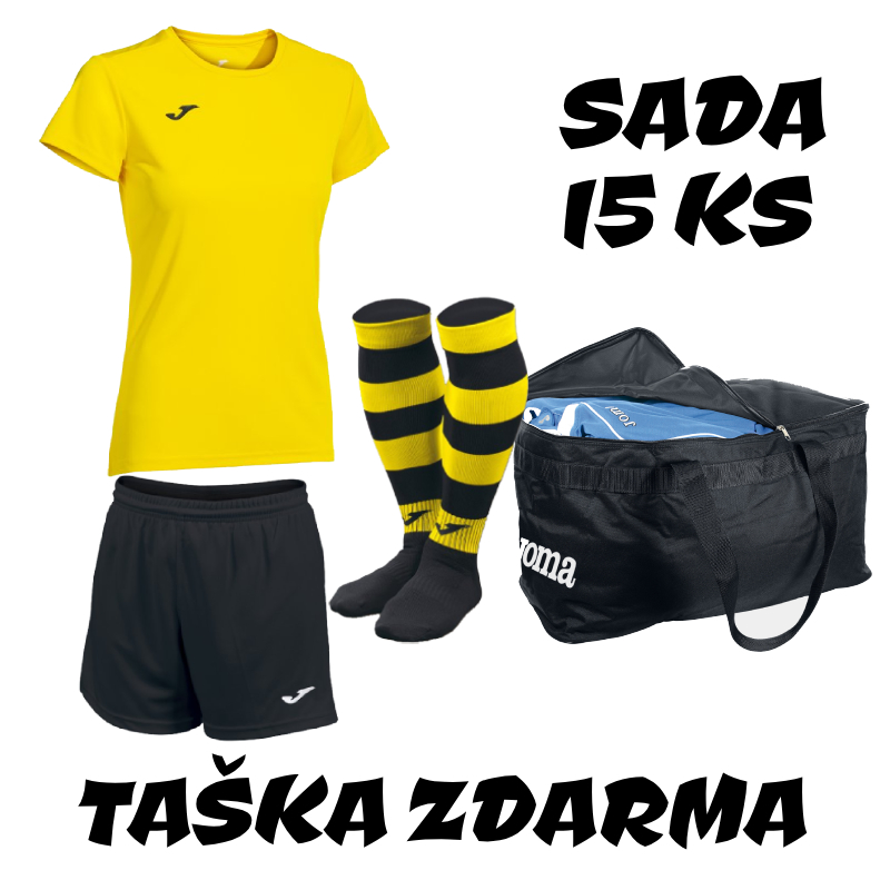 Sada dámských dresů JOMA COMBI,15 ks + taška JOMA