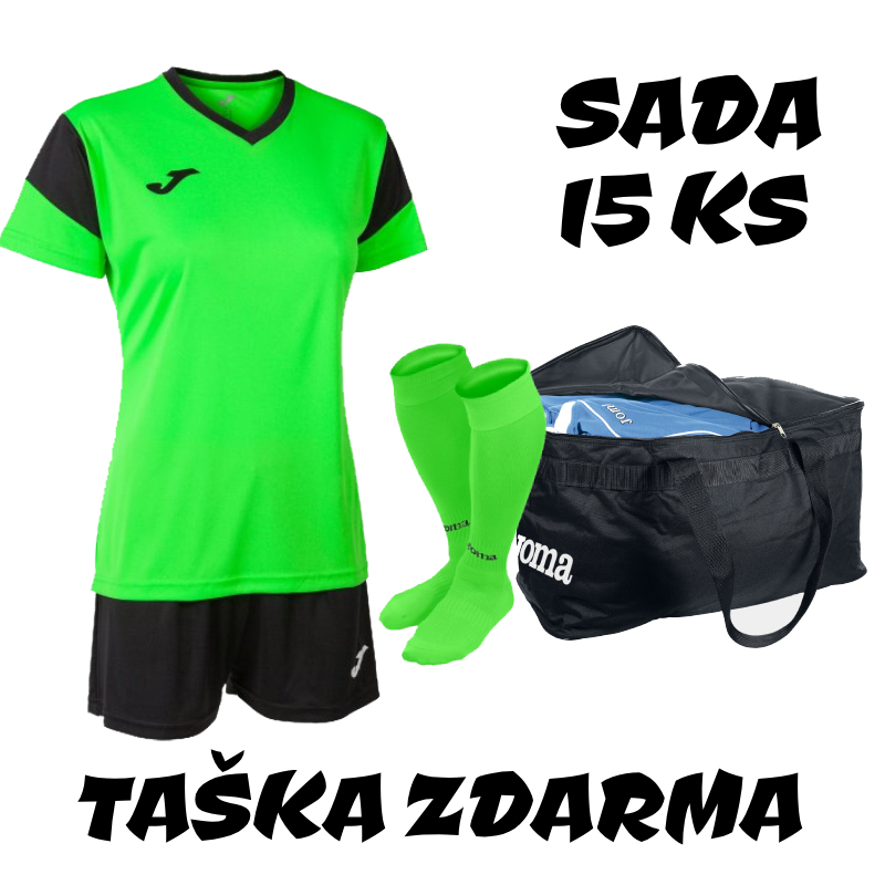 Sada dámských dresů JOMA PHOENIX,15 ks + taška JOMA