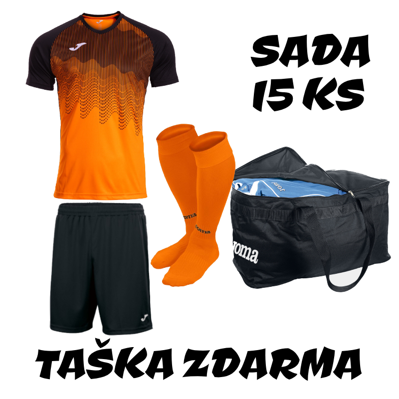 Sada dresů JOMA TIGER VI,15 ks + taška JOMA