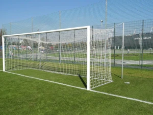 Fotbalová branková síť 7,5 x 2,5 x 2,0 x 2,0 m / síla 5 mm