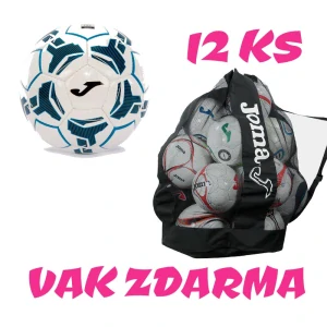 12 x Fotbalový míč JOMA ICEBERG  III + vak na míče JOMA