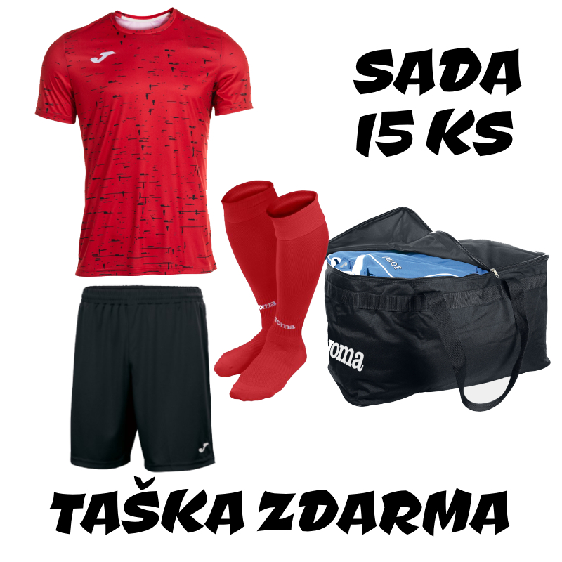 Sada dresů JOMA PRO TEAM II, 15 ks + taška JOMA