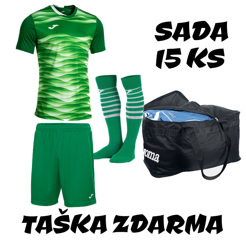 Sada dresů JOMA TIGER VII,15 ks + taška JOMA