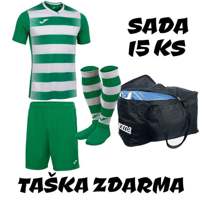 Sada dresů JOMA EUROPA V,15 ks+taška JOMA