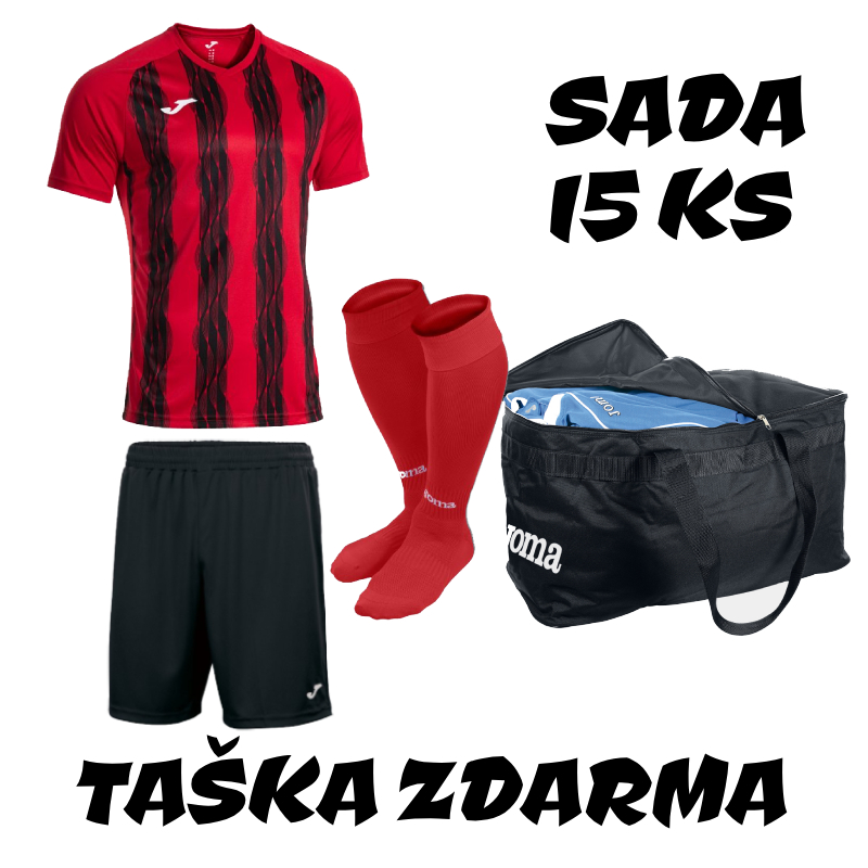 Sada dresů JOMA INTER V,15 ks + taška JOMA