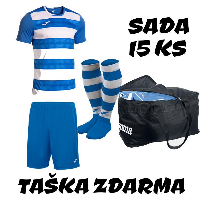 Sada dresů JOMA EUROPA VI,15 ks + taška JOMA