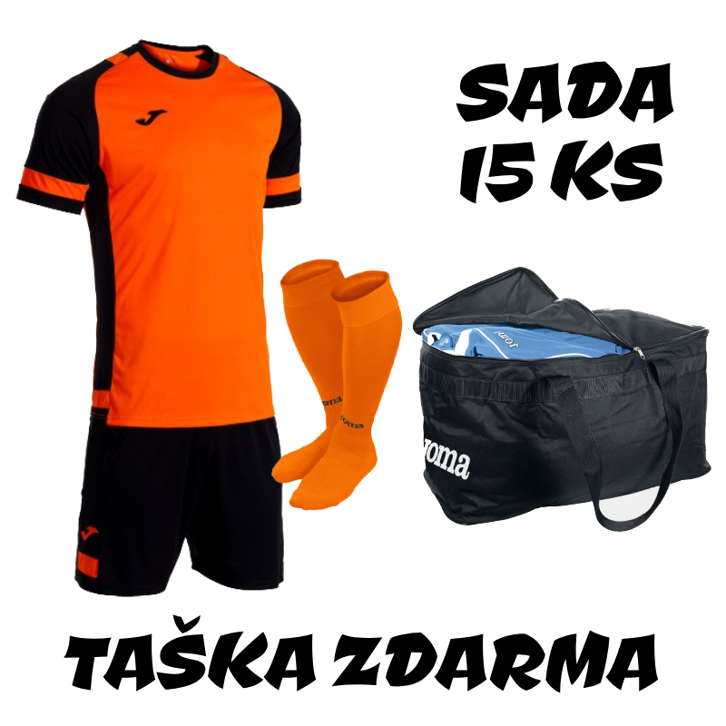 Sada dresů JOMA LIDER,15 ks + taška JOMA