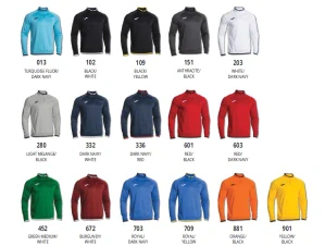Tréninková mikina JOMA COMBI PREMIUM 1/2 zip