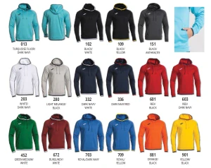 Mikina JOMA COMBI PREMIUM s kapucí