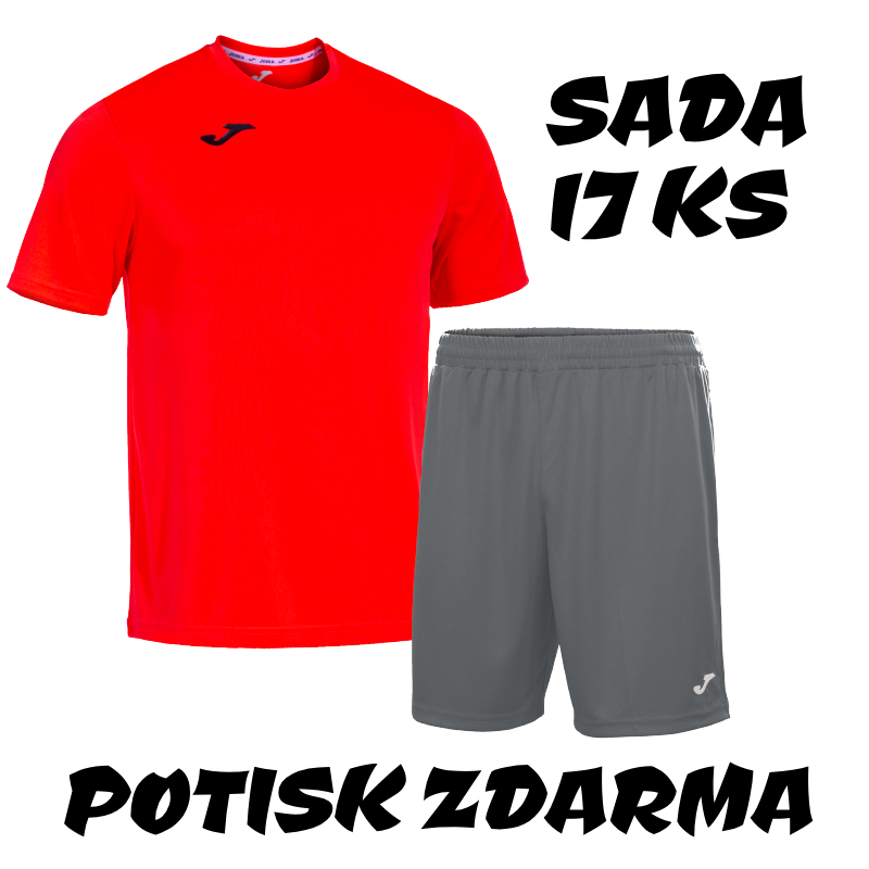Sada dresů JOMA COMBI 17 ks + POTISK