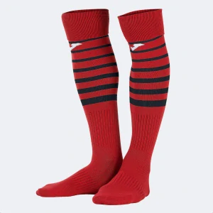 Stulpny JOMA PREMIER II, červená-černá