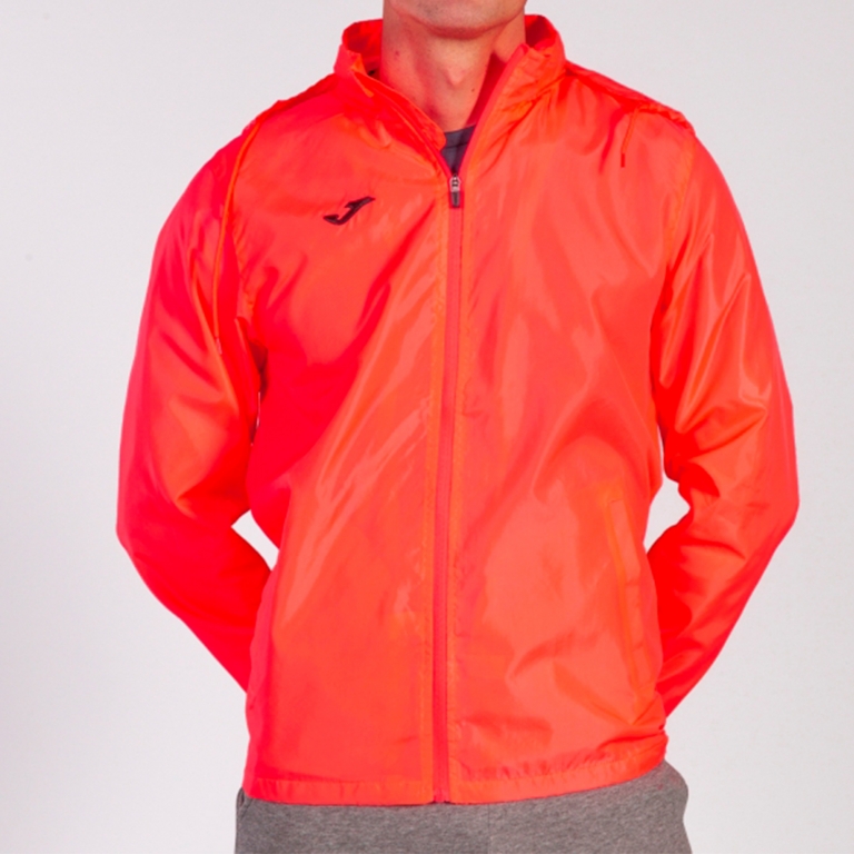 Nepromokavá bunda JOMA RAINJACKET IRIS, ORANGE FLUOR