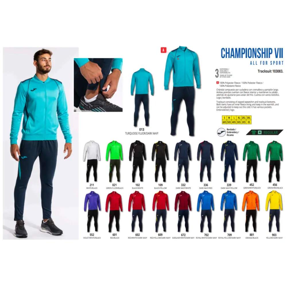 Set JOMA CHAMPIONSHIP VII PROFI