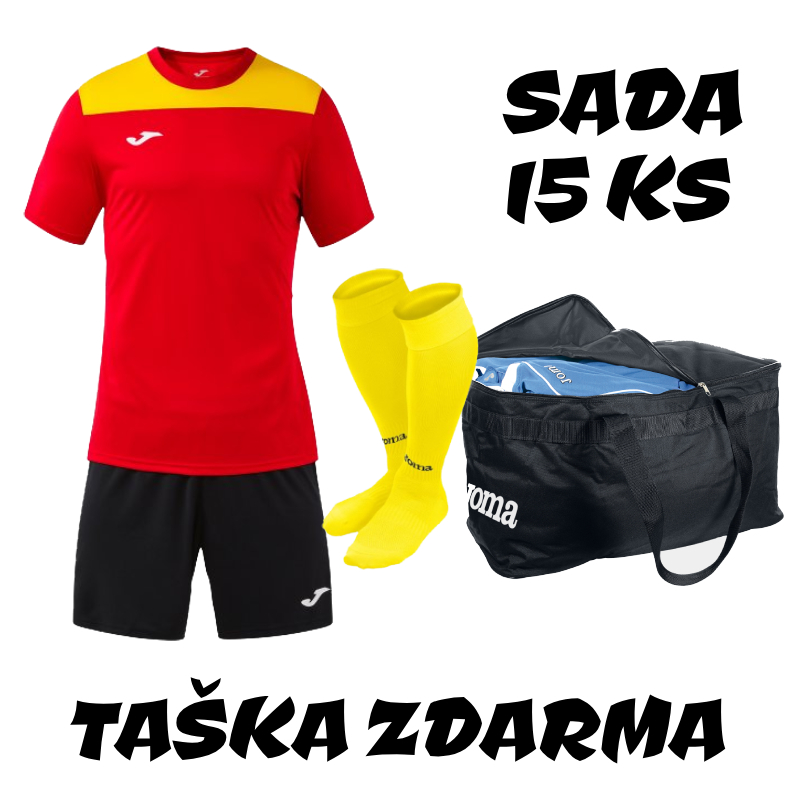 Sada dresů JOMA PHOENIX III ,15 ks + taška JOMA