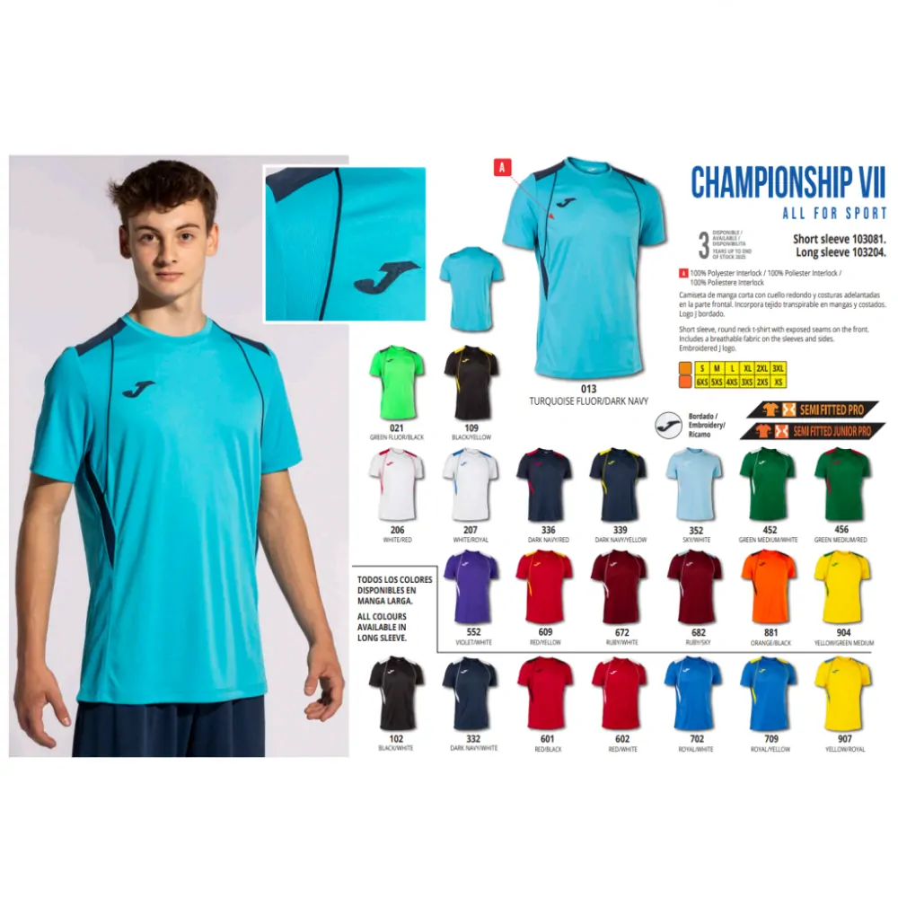 Set JOMA CHAMPIONSHIP VII PROFI