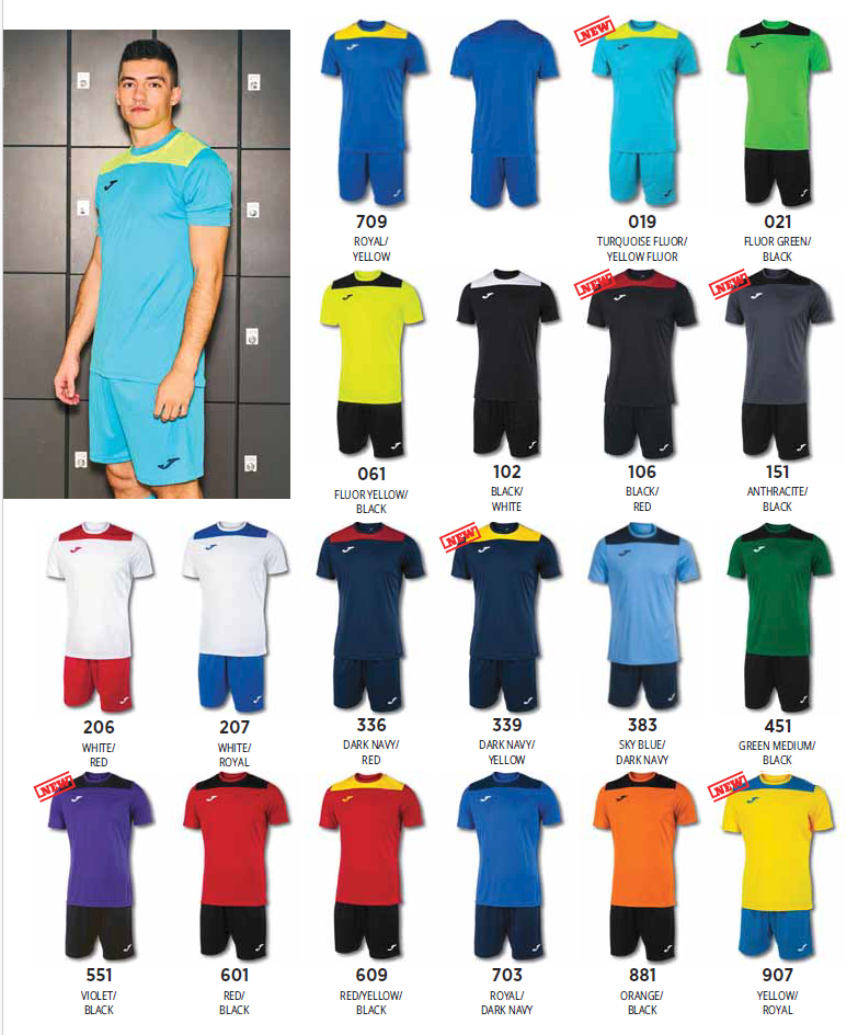 Sada dresů JOMA PHOENIX III ,15 ks + taška JOMA