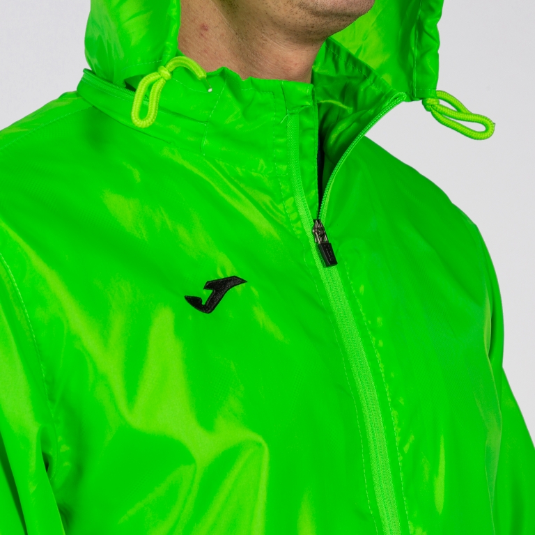 Nepromokavá bunda JOMA RAINJACKET IRIS, GREEN FLUOR
