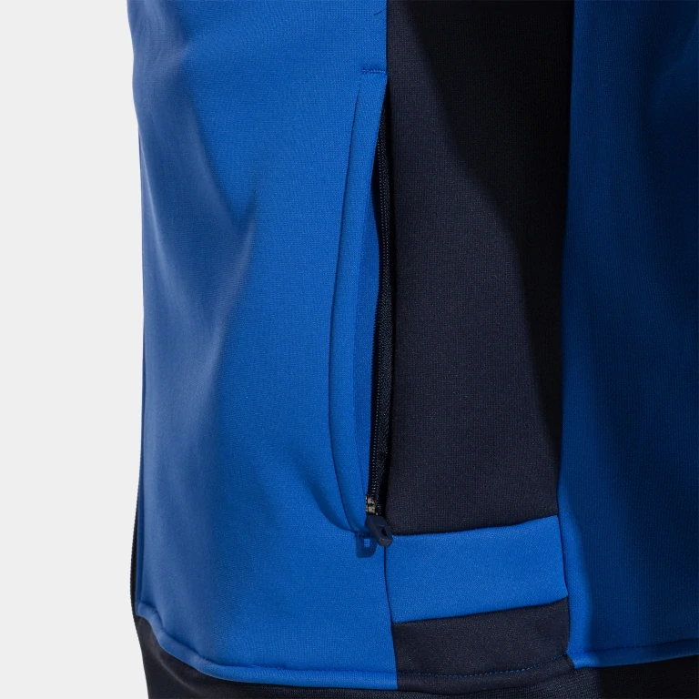 Dětská sportovní mikina JOMA LIDER,ROYAL BLUE NAVY BLUE