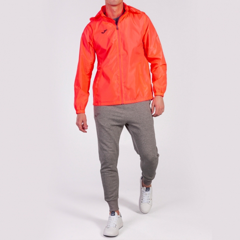 Nepromokavá bunda JOMA RAINJACKET IRIS, ORANGE FLUOR