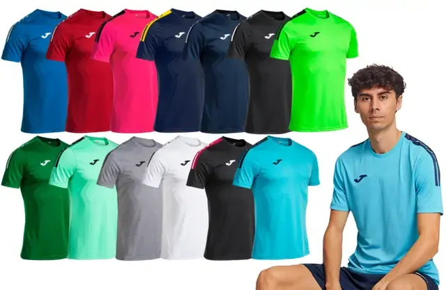 Sada dresů JOMA OLIMPIADA FUCHSIA BLACK,15 ks + taška JOMA